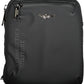 Black Polyester Men Shoulder Bag