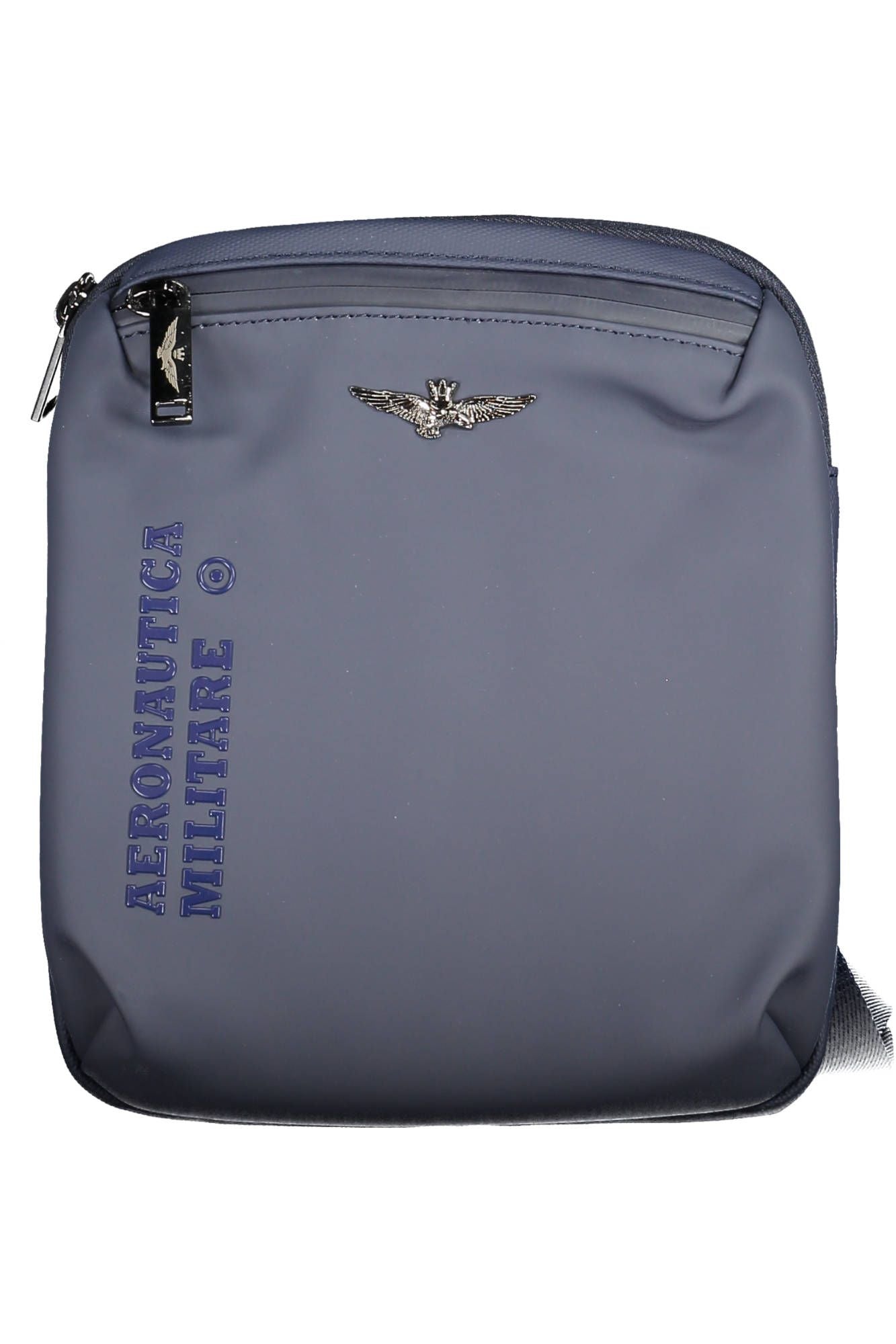 Blue Polyester Men Shoulder Bag