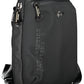 Black Polyester Men Shoulder Bag