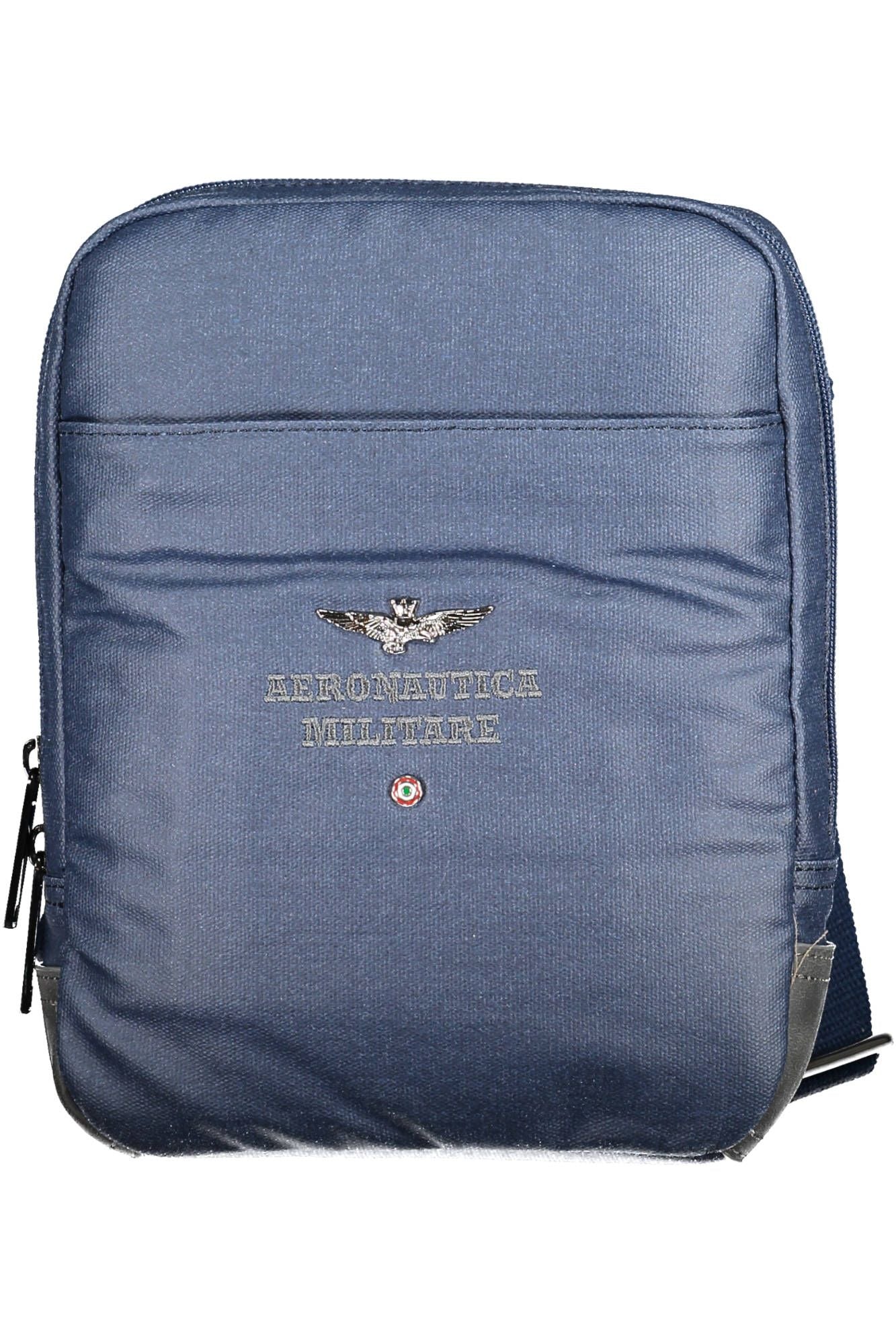 Blue Cotton Men Shoulder Bag