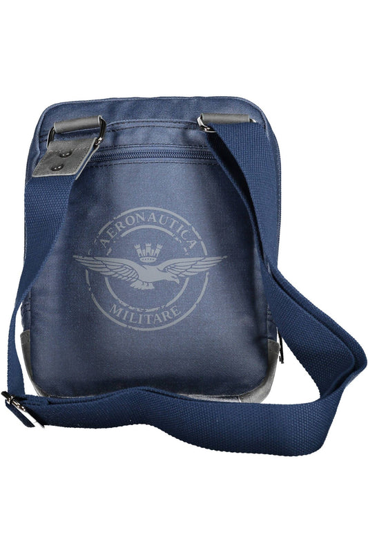 Blue Cotton Men Shoulder Bag