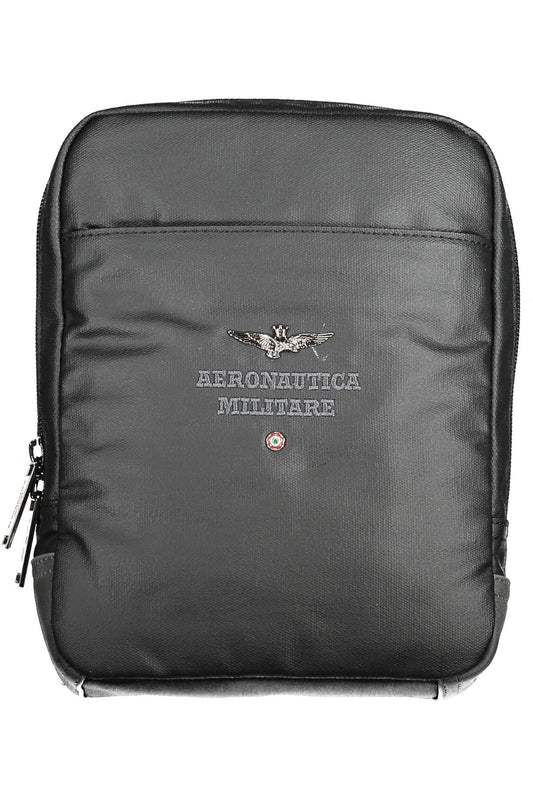 Black Cotton Men Shoulder Bag