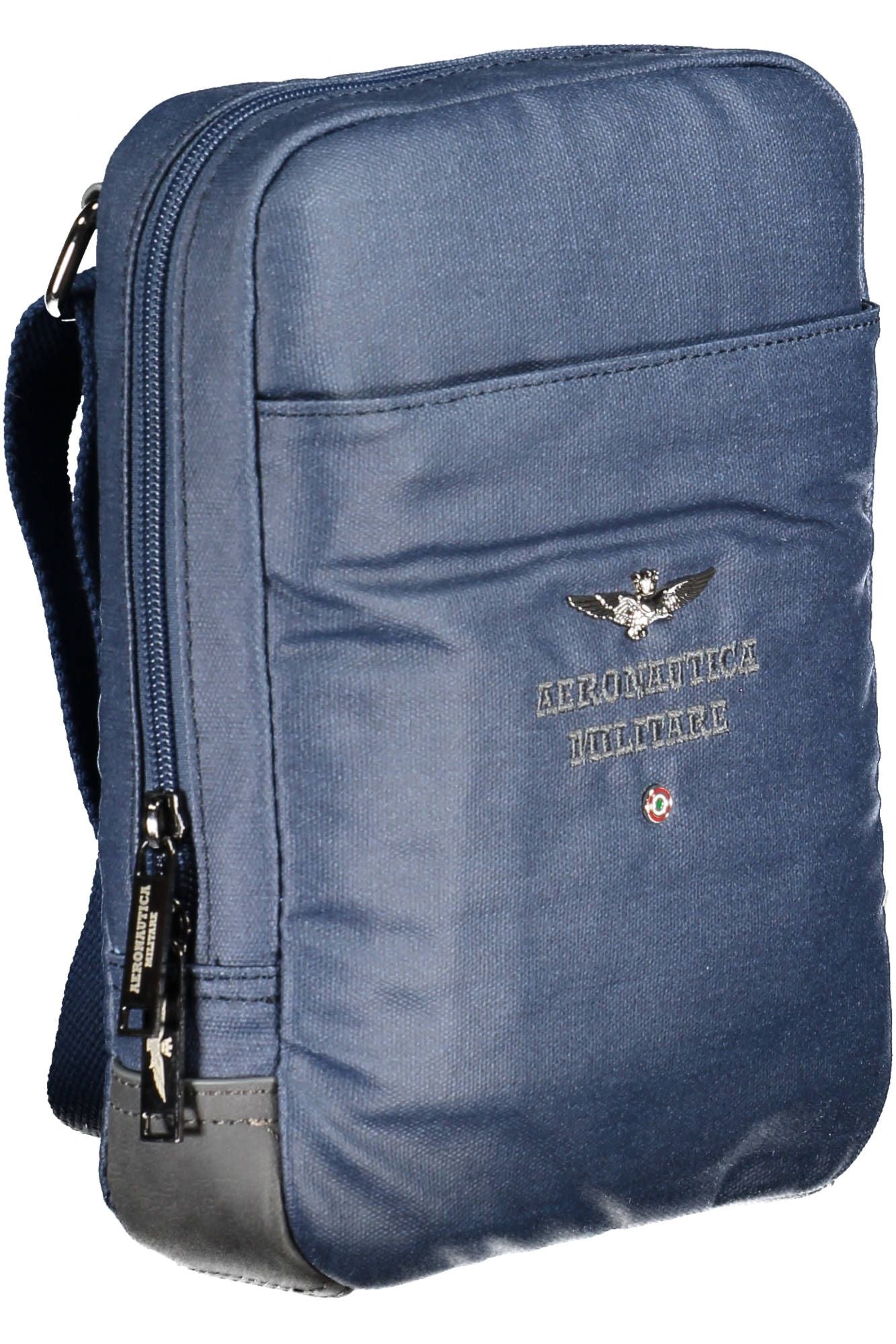 Blue Cotton Men Shoulder Bag