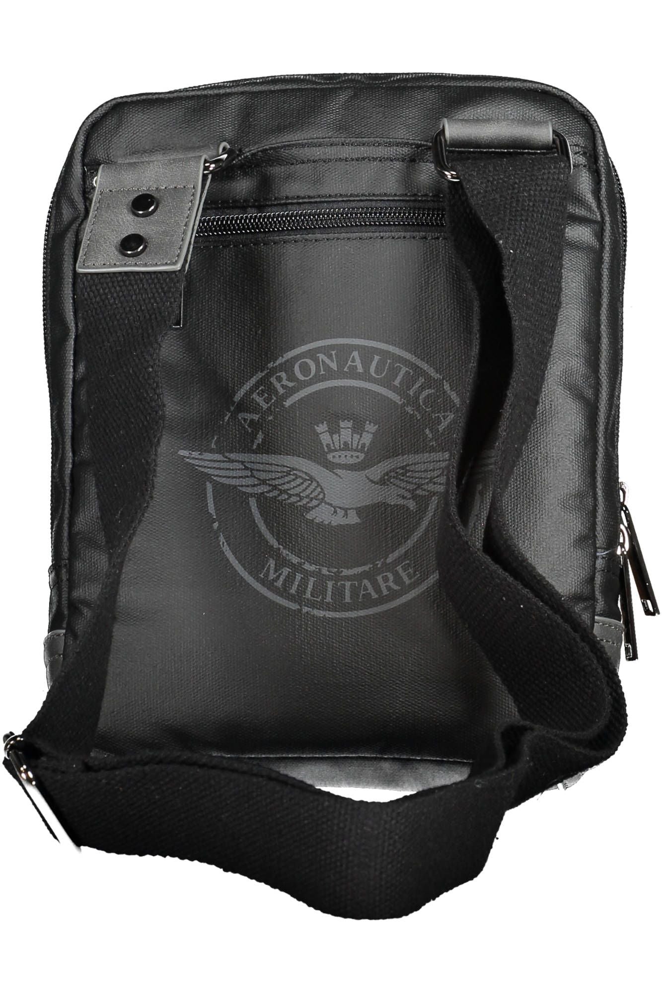 Black Cotton Men Shoulder Bag