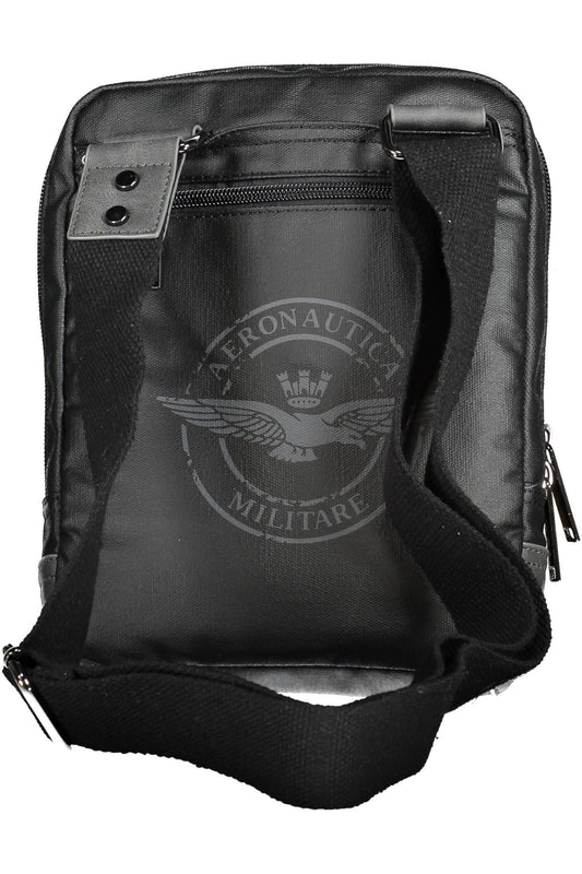 Black Cotton Men Shoulder Bag