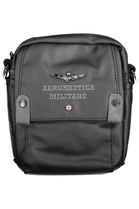 Black Cotton Men Shoulder Bag