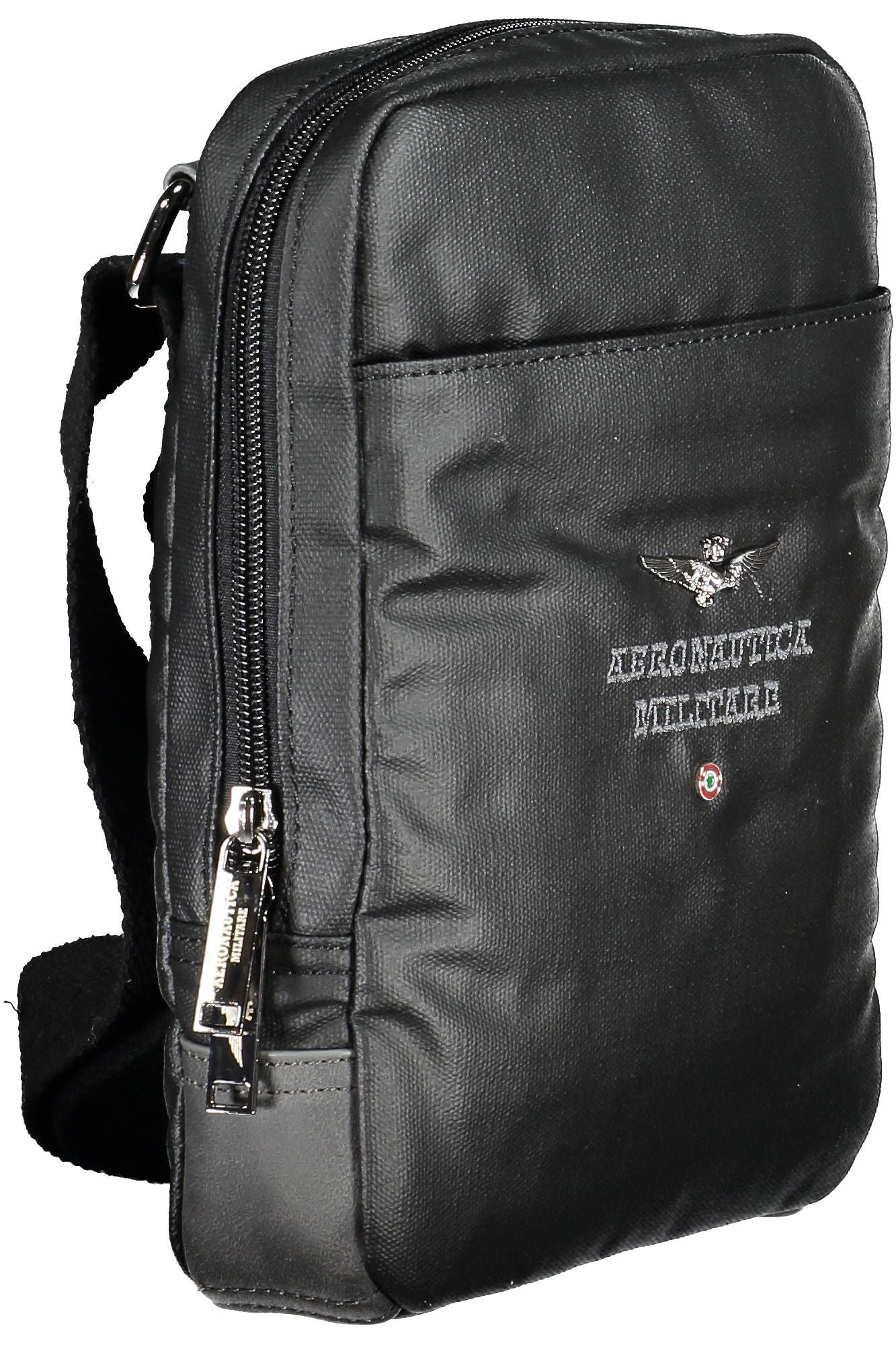 Black Cotton Men Shoulder Bag