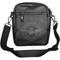 Black Cotton Men Shoulder Bag