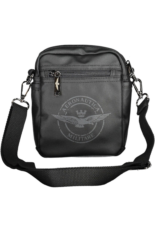 Black Cotton Men Shoulder Bag