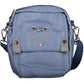 Blue Cotton Men Shoulder Bag