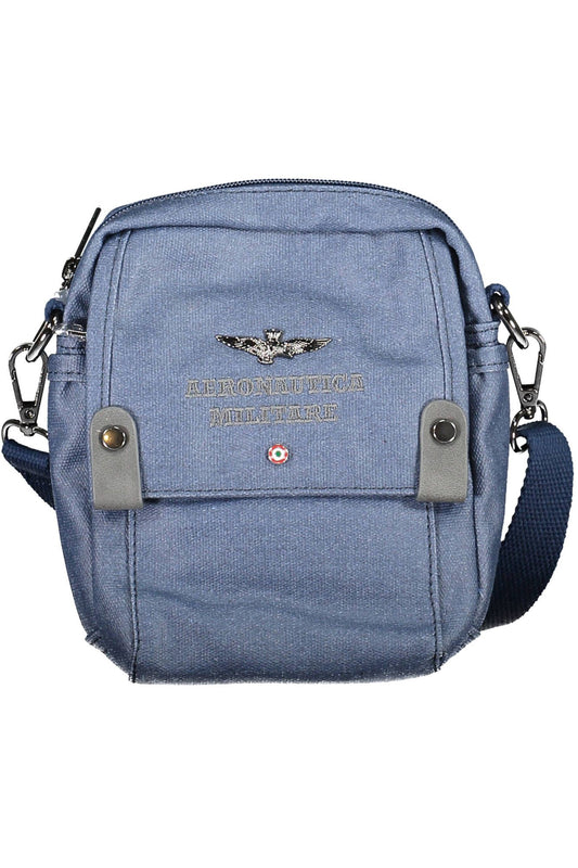 Blue Cotton Men Shoulder Bag