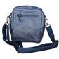 Blue Cotton Men Shoulder Bag