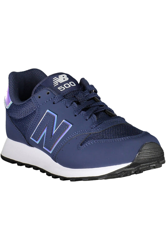 Blue Polyester Women Sneaker
