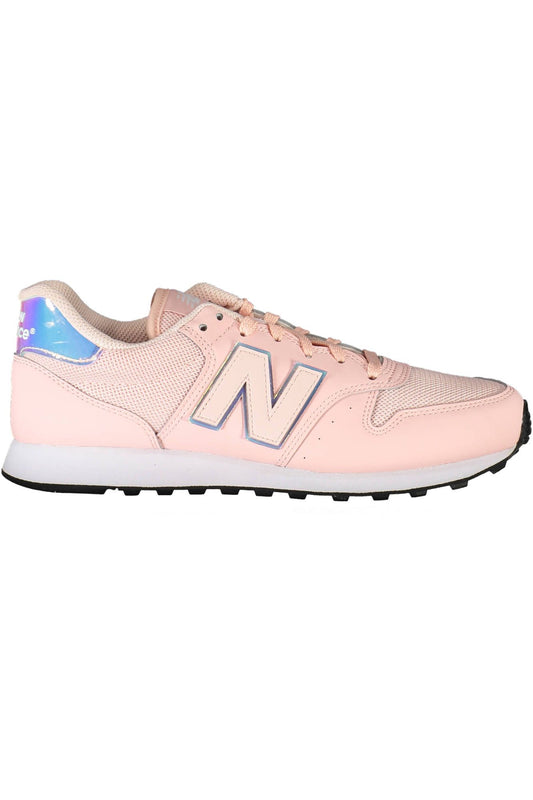 Pink Polyester Women Sneaker