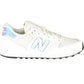 White Polyester Women Sneaker