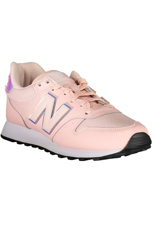 Pink Polyester Women Sneaker