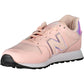 Pink Polyester Women Sneaker