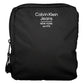 Black Polyester Men Shoulder Bag