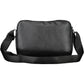 Black Polyurethane Men Shoulder Bag