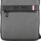 Gray Polyurethane Men Shoulder Bag