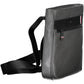 Gray Polyurethane Men Shoulder Bag