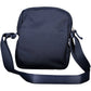 Blue Polyester Men Shoulder Bag