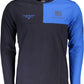 Blue Cotton Men T-Shirt