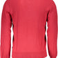 Red Cotton Men Sweater