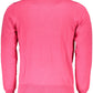 Pink Cotton Men Sweater