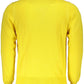 Yellow Cotton Men Sweater