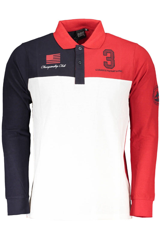 Red Cotton Men Polo