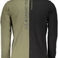 Gray Cotton Men Polo Shirt
