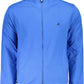 Blue Cotton Men Sweater