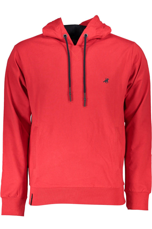 Red Cotton Men Sweater