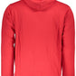 Red Cotton Men Sweater