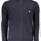 Blue Cotton Men Sweater