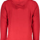 Red Cotton Men Sweater