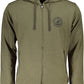 Green Cotton Men Sweater