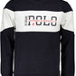 Blue Cotton Men Sweater