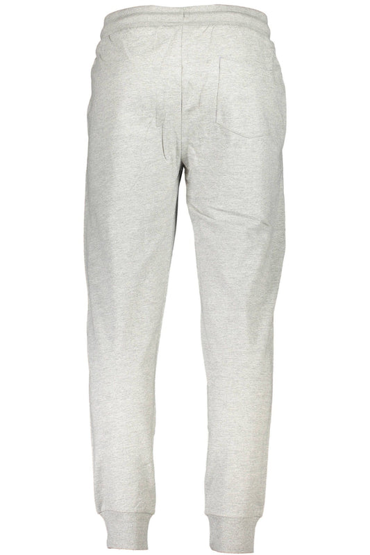 Gray Cotton Men Pant