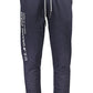Blue Cotton Men Pant