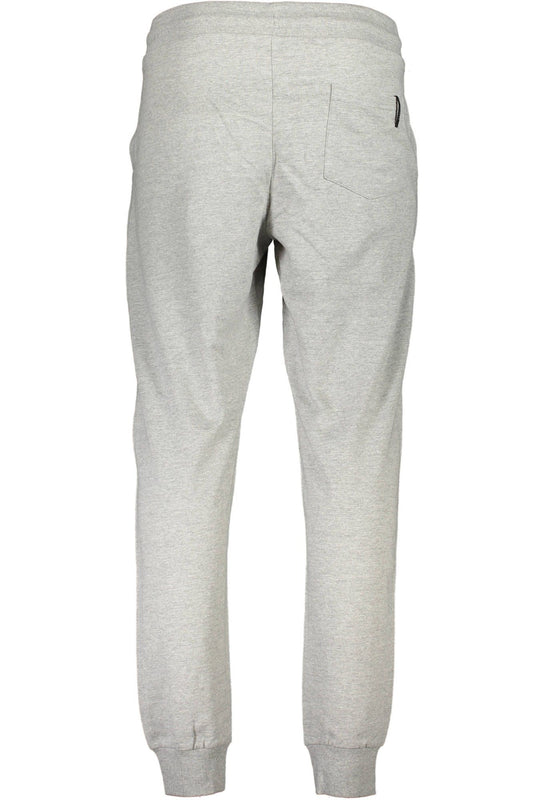 Gray Cotton Men Sport Pant