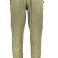 Green Cotton Men Pant