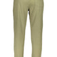 Green Cotton Men Pant