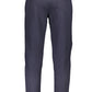Blue Cotton Men Pant