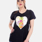 Black Cotton Blend Sweater with Brilliance
