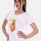White Cotton Women Top