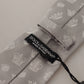 Elegant Silk Gray Crown Print Bow Tie