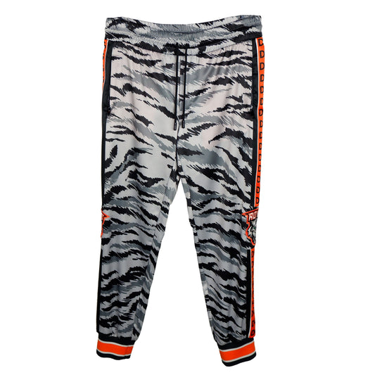Gray Silk Men Trouser