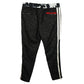 Black Silk Men Sports Trousers